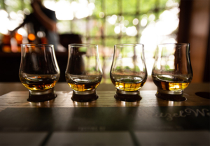 bourbon flight