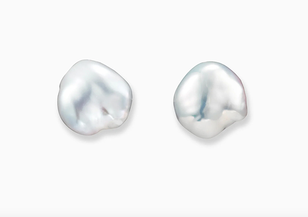 Agmes baroque pearl studs