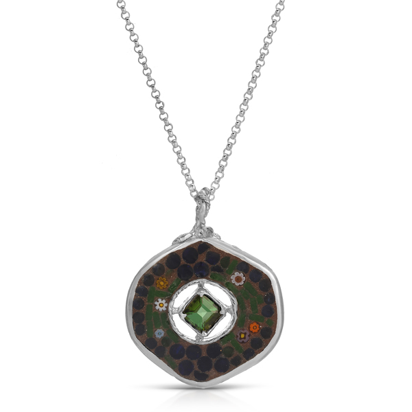 Evangeline Glass Garden necklace