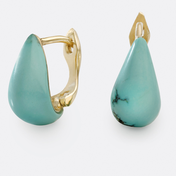 Mercurius turquoise earrings