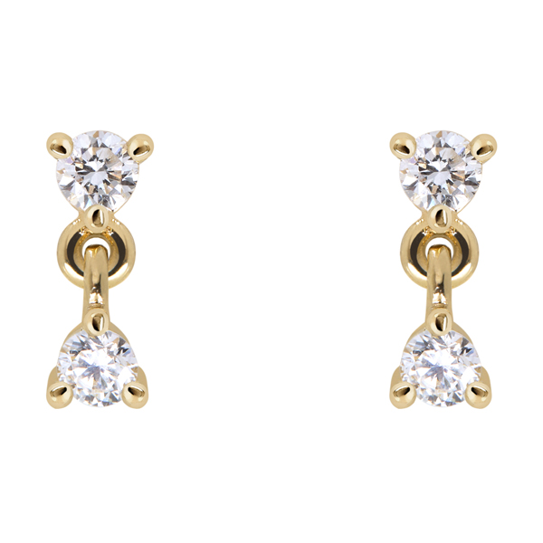 Natasha Schweitzer Ilona diamond earrings