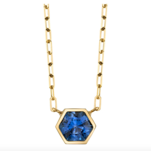 Nicole Mera Montana sapphire necklace