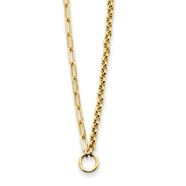 Nicole Mera gold chain necklace