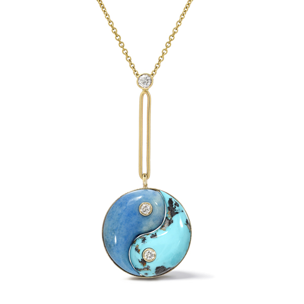 Retrouvai yin yang necklace