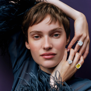 Saks Fifth Avenue High Jewelry model rings