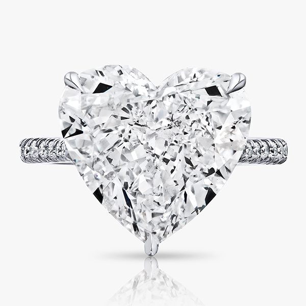 Saks high jewelry diamond heart ring