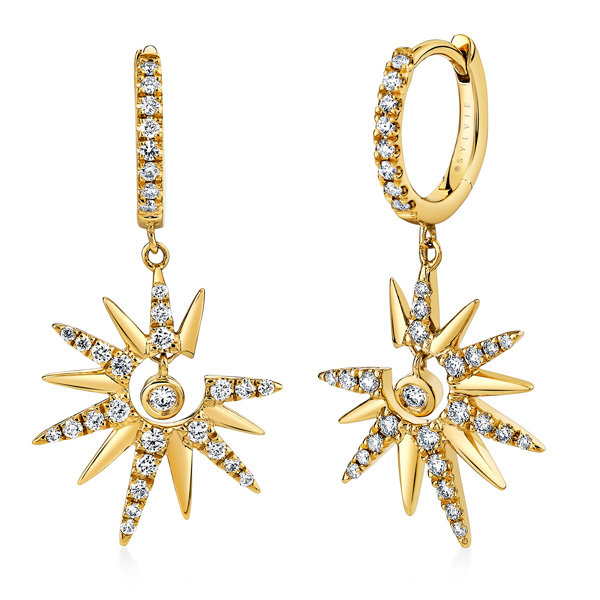 Sylvie sun rays earrings