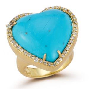 Tanya Farah turquoise ring