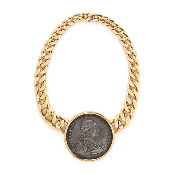 hindman coin necklace