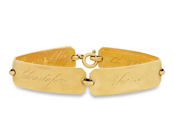 Elizabeth Taylor Gold Bracelet