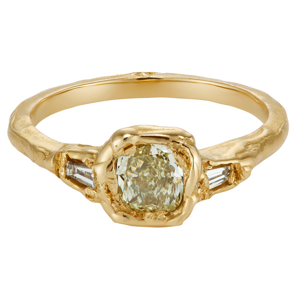 Ellis Mhairi Cameron Armach three stone ring