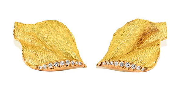 Fred Leighton gold Sterle earrings