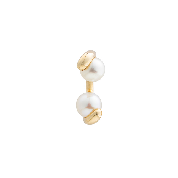 Hirotaka Drosera pearl earring