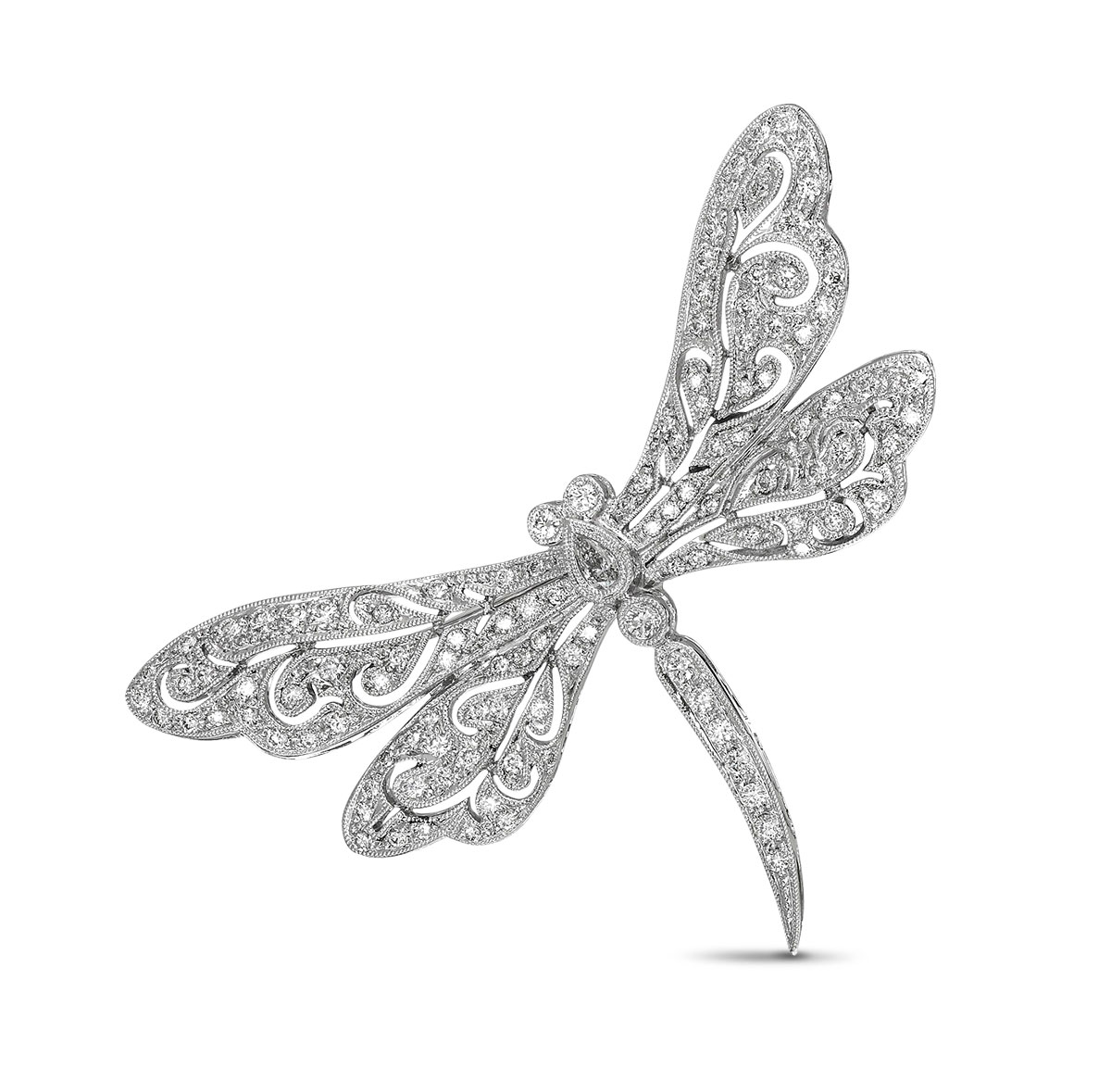 JCA 2024 Jyes dragonfly diamond brooch