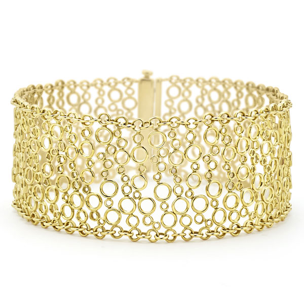 Lagos Studio circle link bracelet