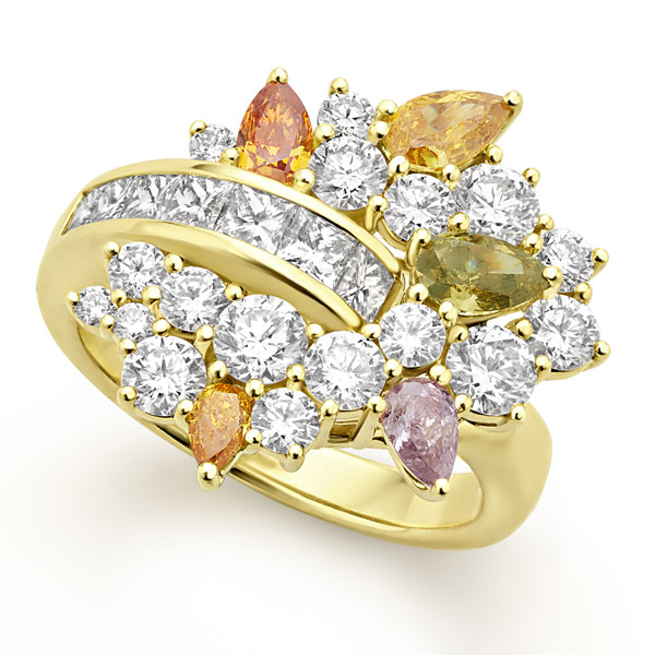 Lagos Studio diamond cluster ring