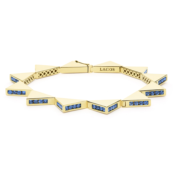 Lagos Studio sapphire wave bracelet