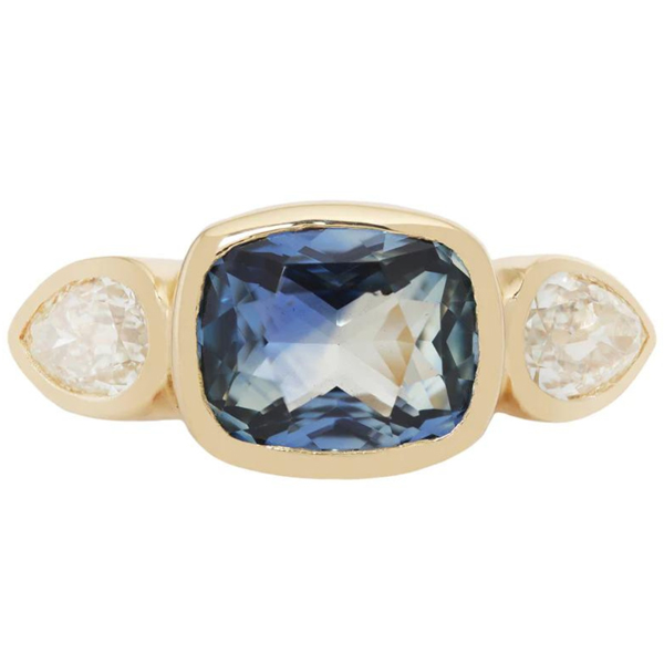 Lauren Wolf Azure sapphire ring