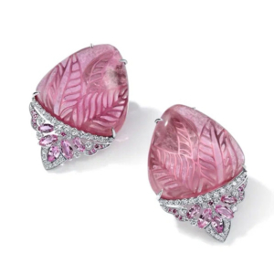 Olga Shatrova tourmaline earrings