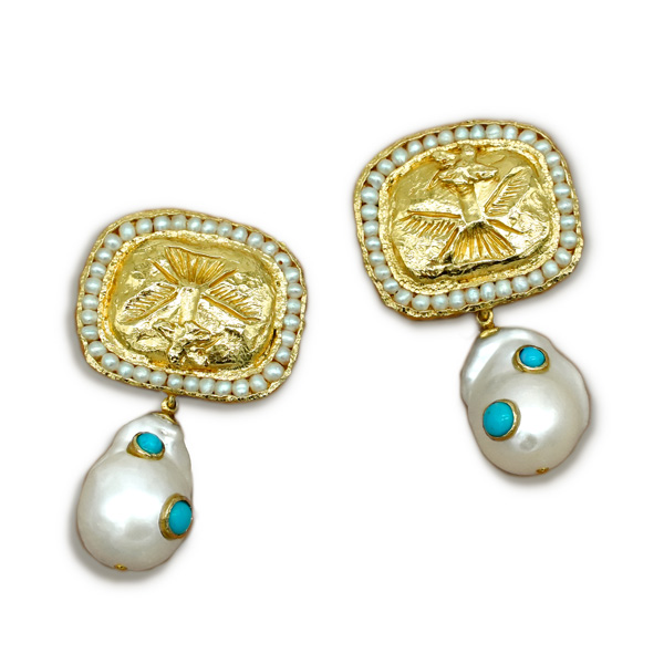 Pacharee Rec Jahn dangling earrings