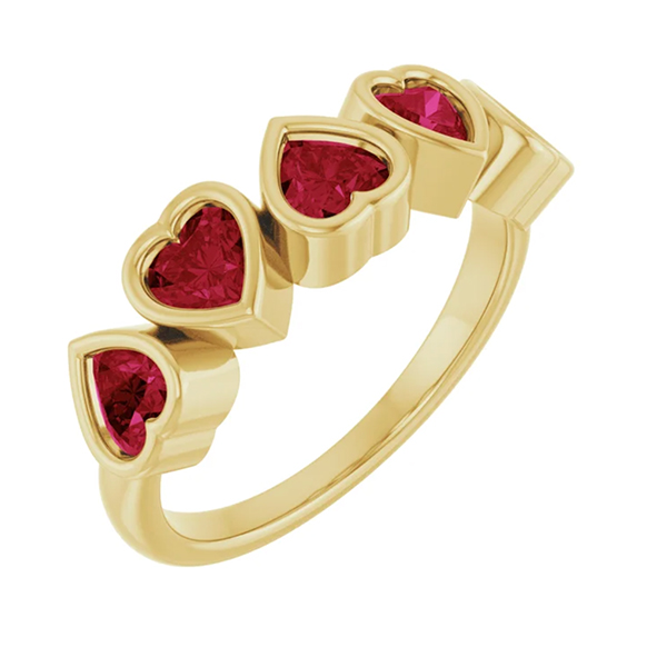 Stuller garnet ring