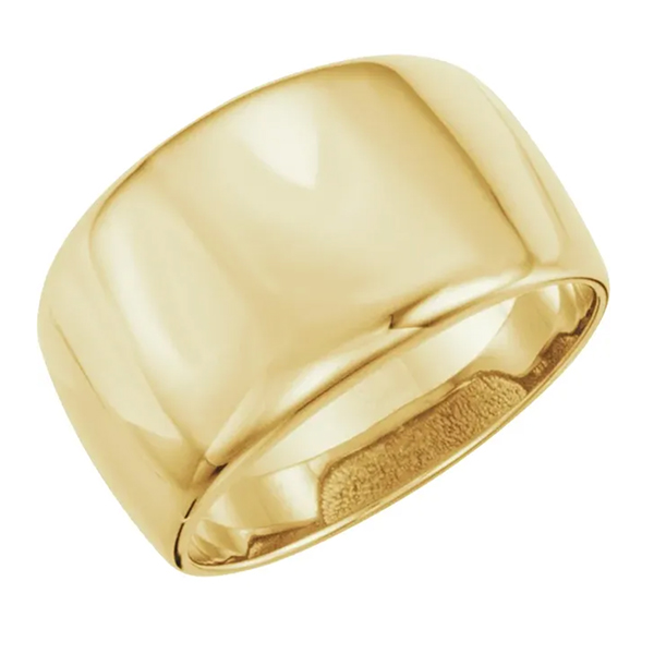 Stuller gold dome ring