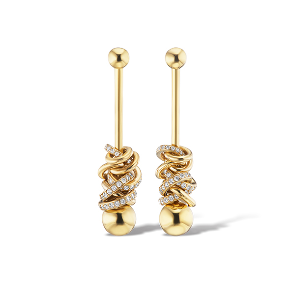 Tejen Rock Sugar Stick Earrings