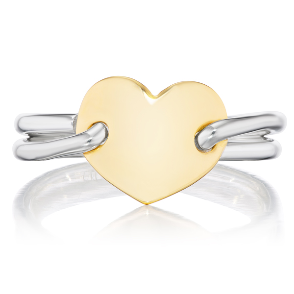 Aurelia Demark Heart String ring