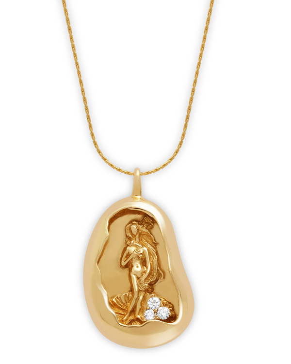 Carina Hardy Birth of Venus pendant