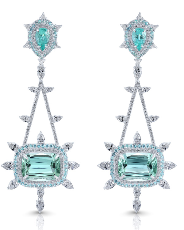 Dena Kemp paraiba earrings