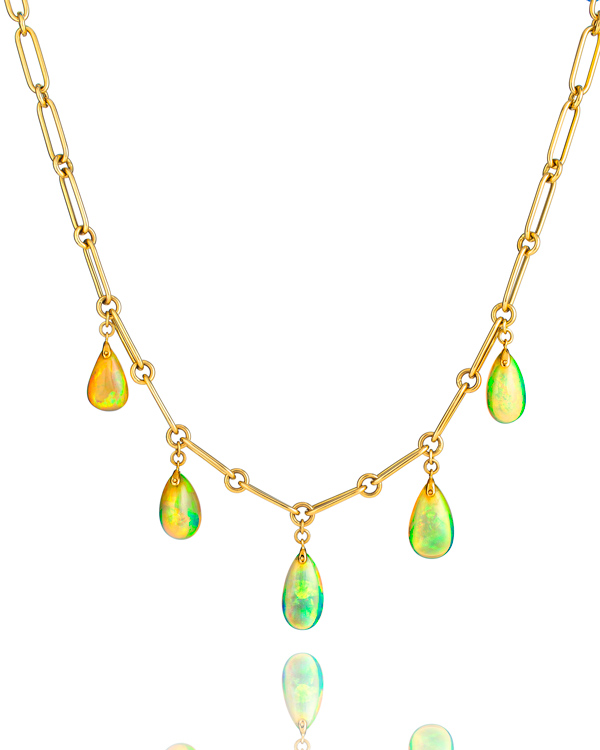 Guita M opal drop chain