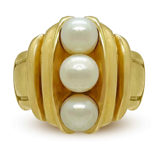 HOWL nacre pearl ring