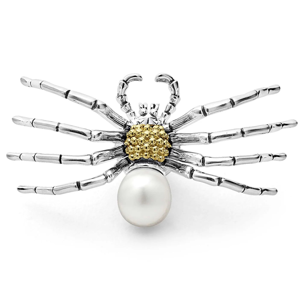 Lagos spider brooch