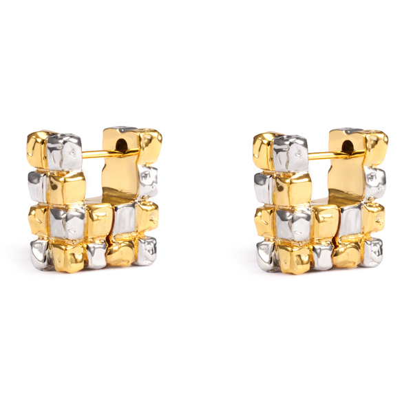 Patcharavipa Grid earrings