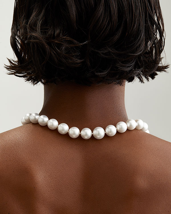 Roseate South Sea Pearl Strand