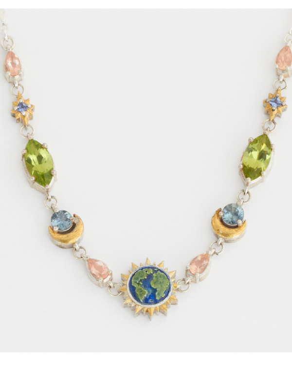 Susan Burde raffle necklace