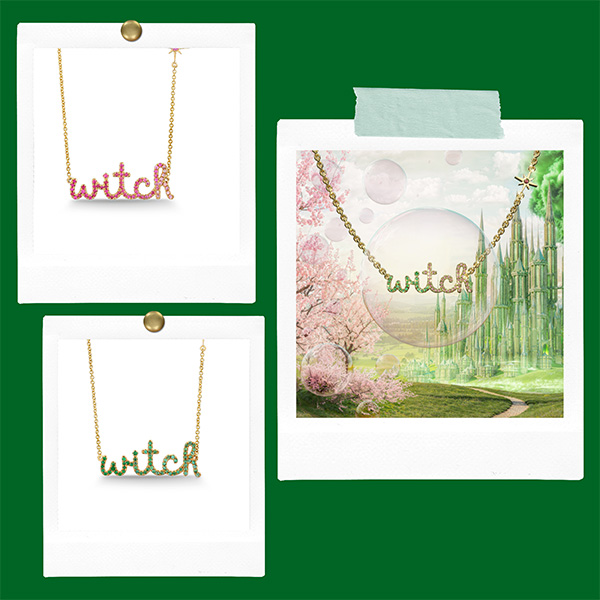 Sydney Evan wicked witch necklaces