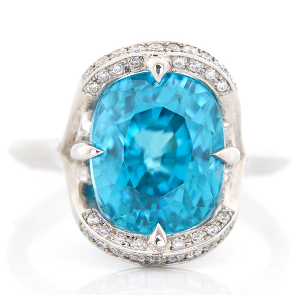 Yi Collection zircon ring