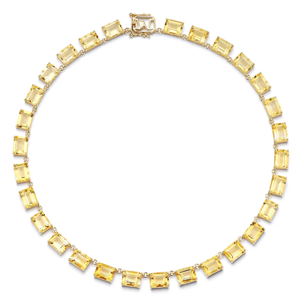 Mateo citrine necklace