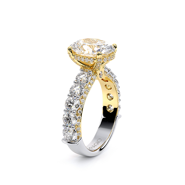 Verragio two-tone engagement ring