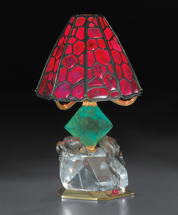 Carvin Rubies des Grenouilles lamp