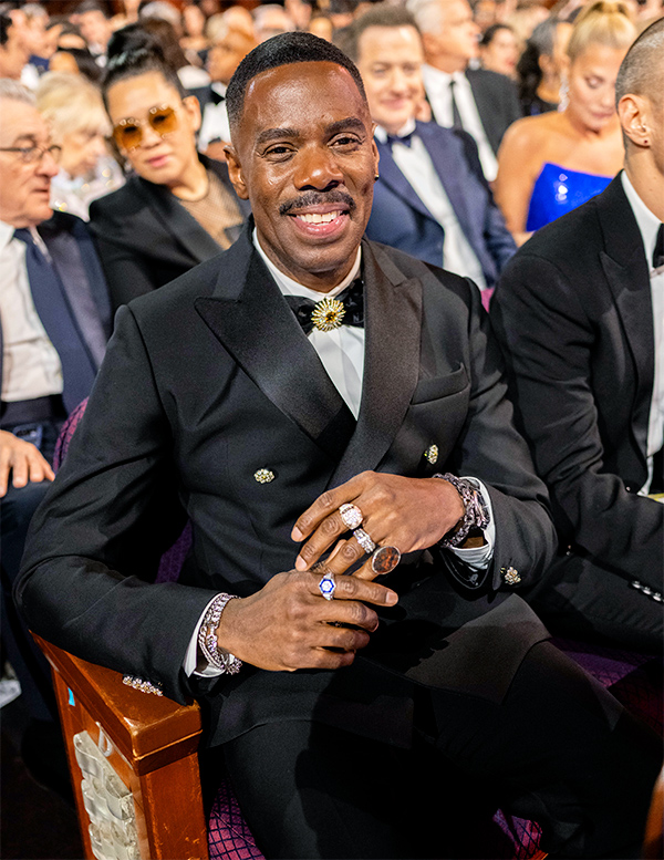 Colman Domingo at 2024 Oscars in theater