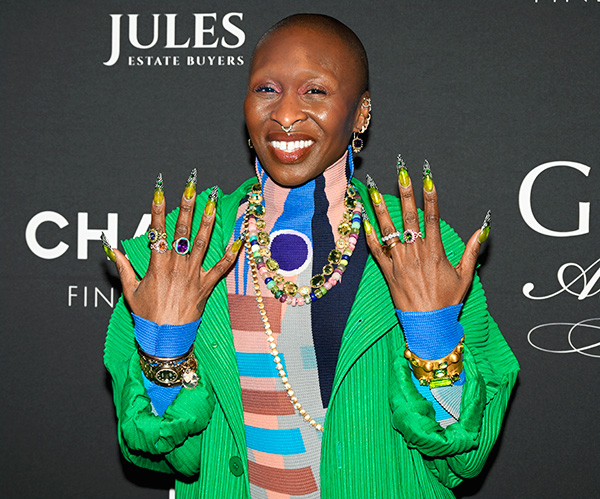 Cynthia Erivo Gem awards credit RUPERT RAMSEY BFA.COM