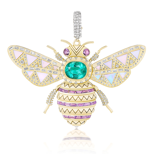 Harwell Godfrey bee pendant