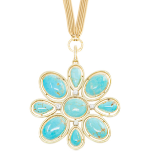 Jenna Blake turquoise pendant