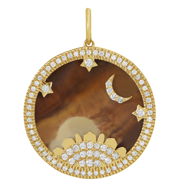 Lionheart Starry Night medallion