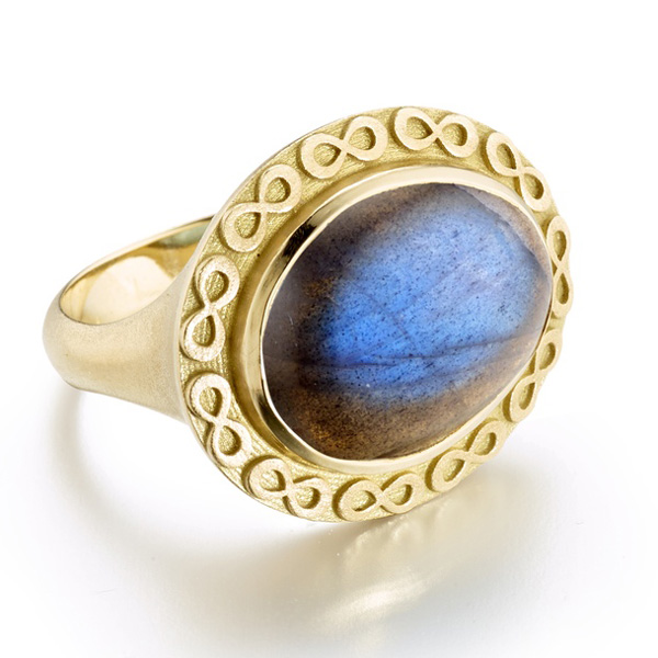 Elizabeth Moore labradorite ring