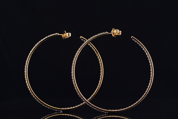 Sade Gold Hoop CodebyEdge