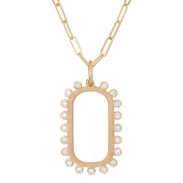 Sethi Couture open pendant