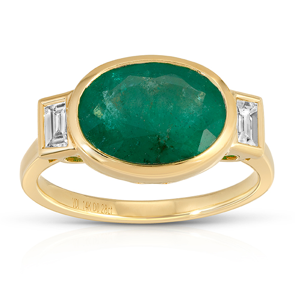 Varsha emerald ring